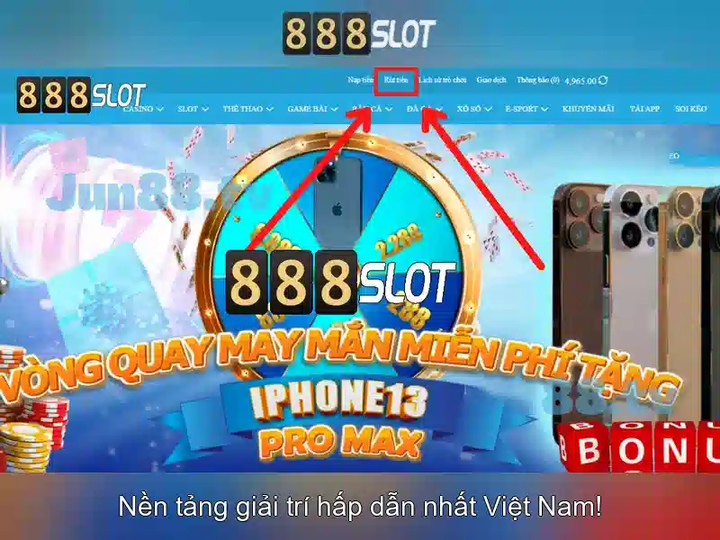 Khám phá 888slot: Nền tảng slot trực tuyến hàng đầu tại Việt Nam